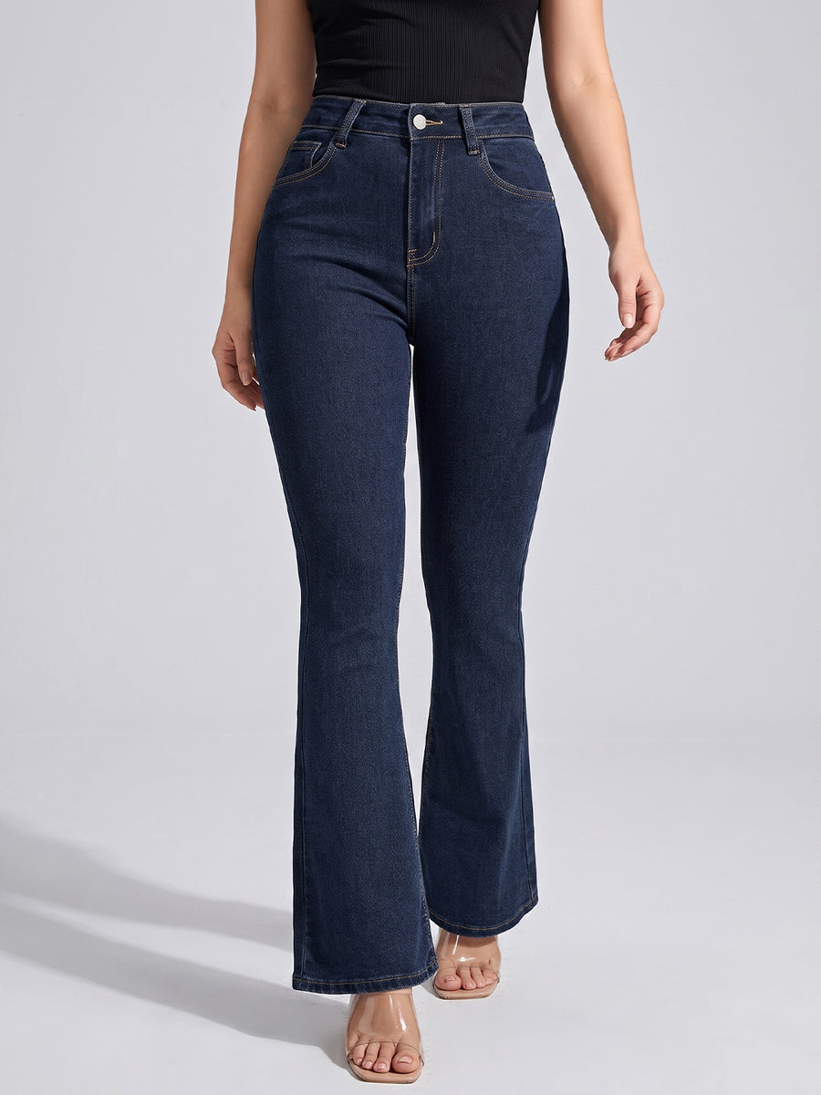 Iconic Rise Bootcut Denim