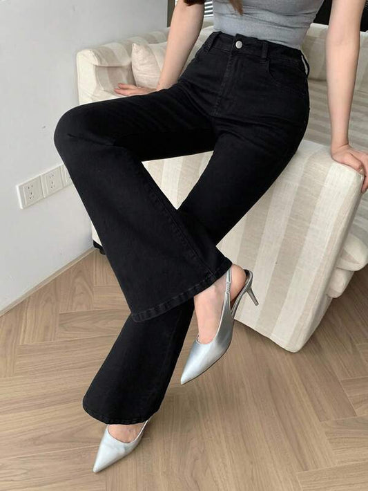 Black Magic Flare Jeans