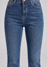 Moody Wash Bootcut Jeans – Blue