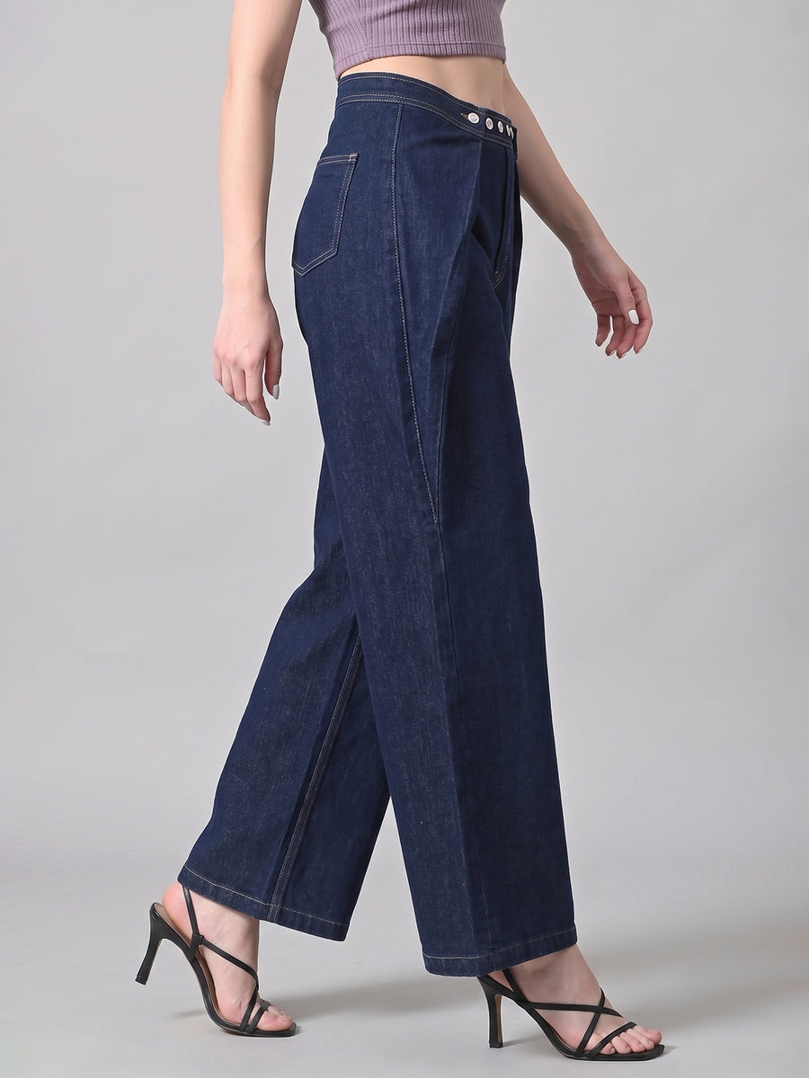 Wrap Star Overlay Wide Legs