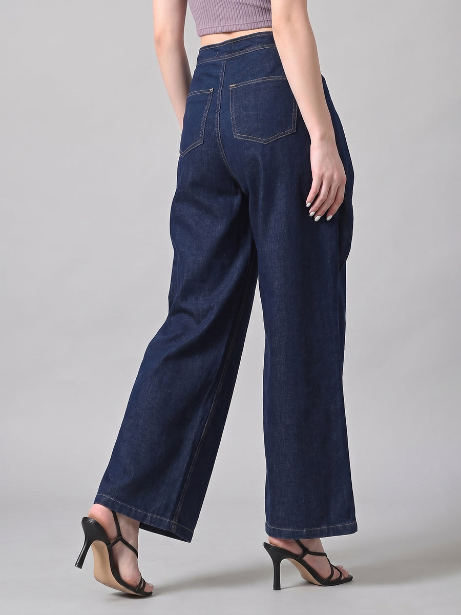 Wrap Star Overlay Wide Legs