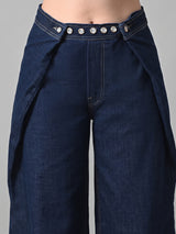 Wrap Star Overlay Wide Legs