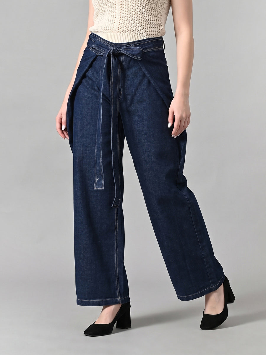 Tie the Knot Wrap Wide Legs