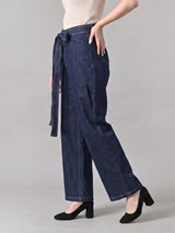 Tie the Knot Wrap Wide Legs