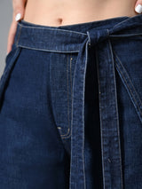 Sash Bash Tie-Waist Wide Legs