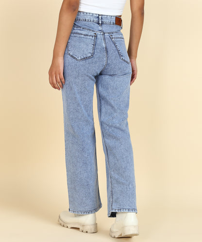 Stretchy Stride Stonewash Boyfriend Jeans
