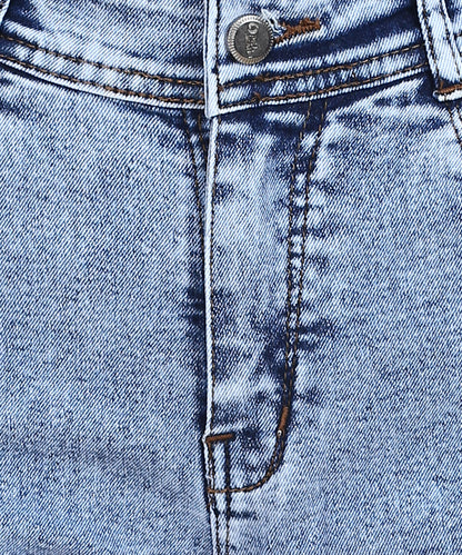Stretchy Stride Stonewash Boyfriend Jeans