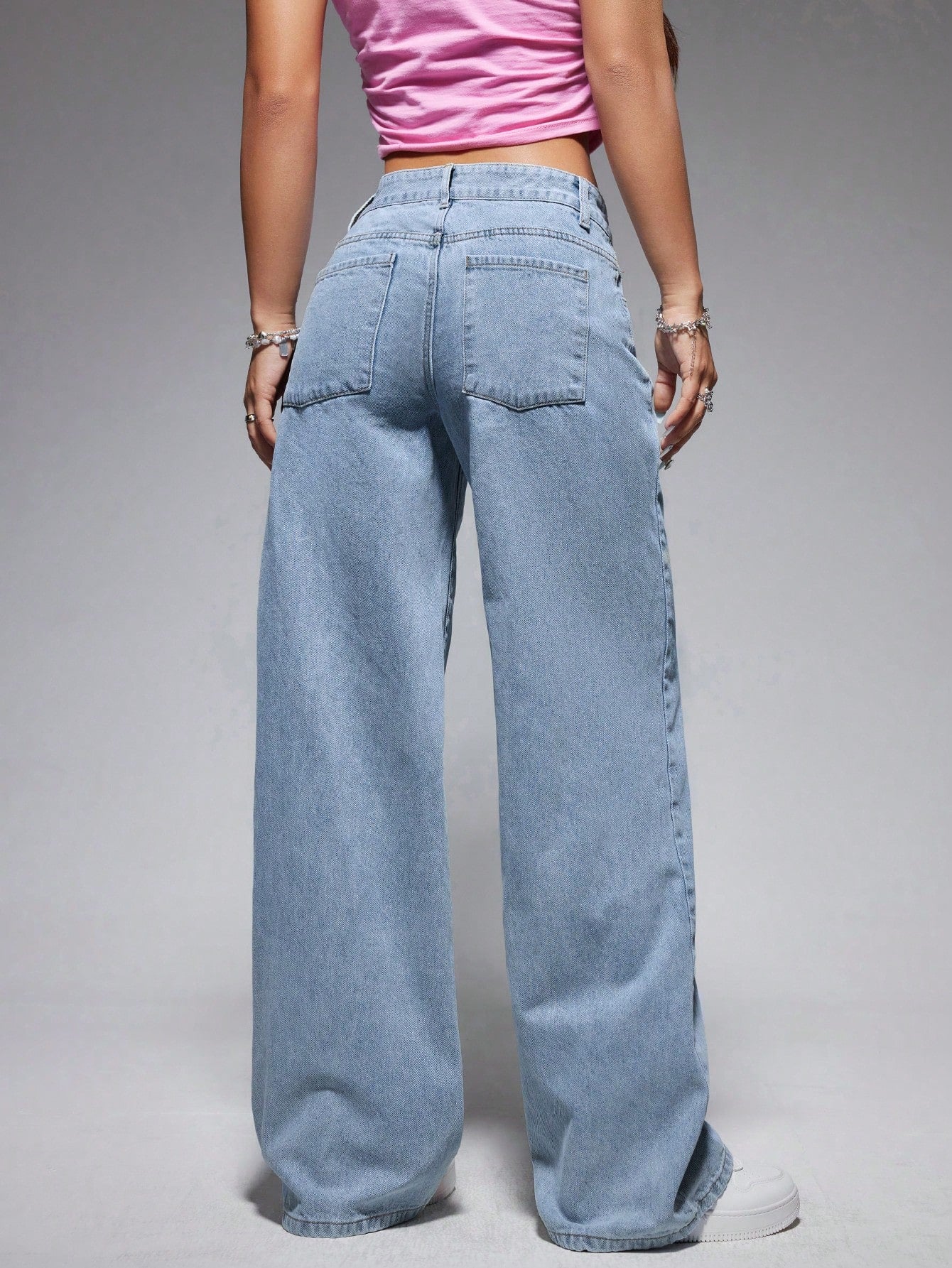 Own The Moment High-Rise Soft Denim - Glossia Fashion