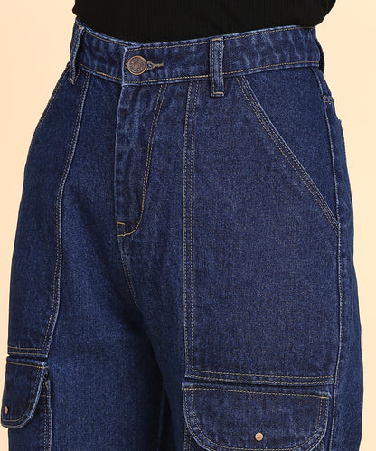 Urban Safari Cargo Denim - Glossia Fashion