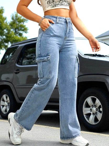Cityscape Cargo Denim Jeans