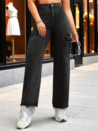 Cityscape Cargo Denim Jeans