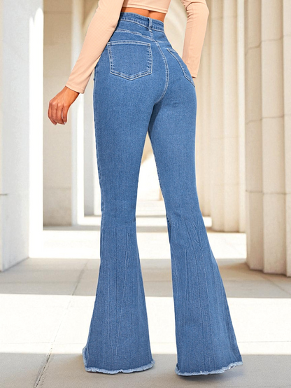 Timeless Fade High-Waist Bootcut