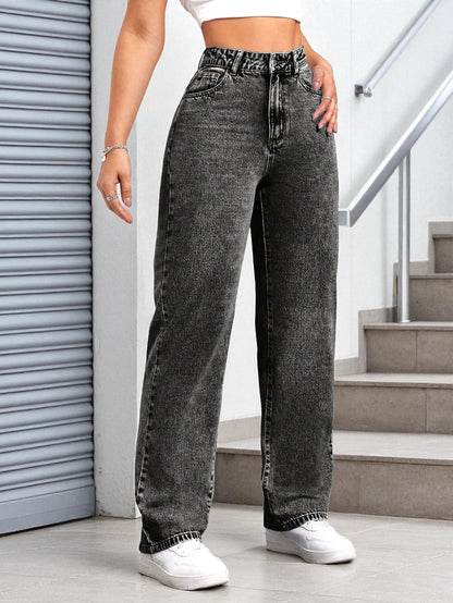 Dark Drift Straight Fit Denim
