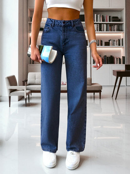 Zenfit High-Rise Straight Denim