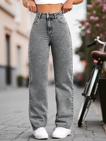 Modern Straight Cut Jeans