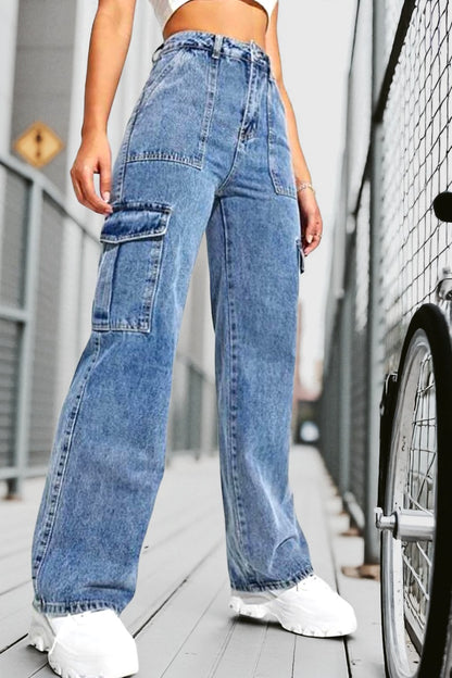 Trailblazer Cargo Denim Jeans