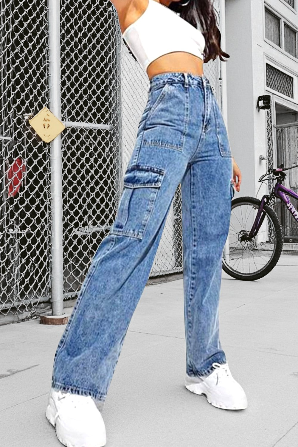 Trailblazer Cargo Denim Jeans