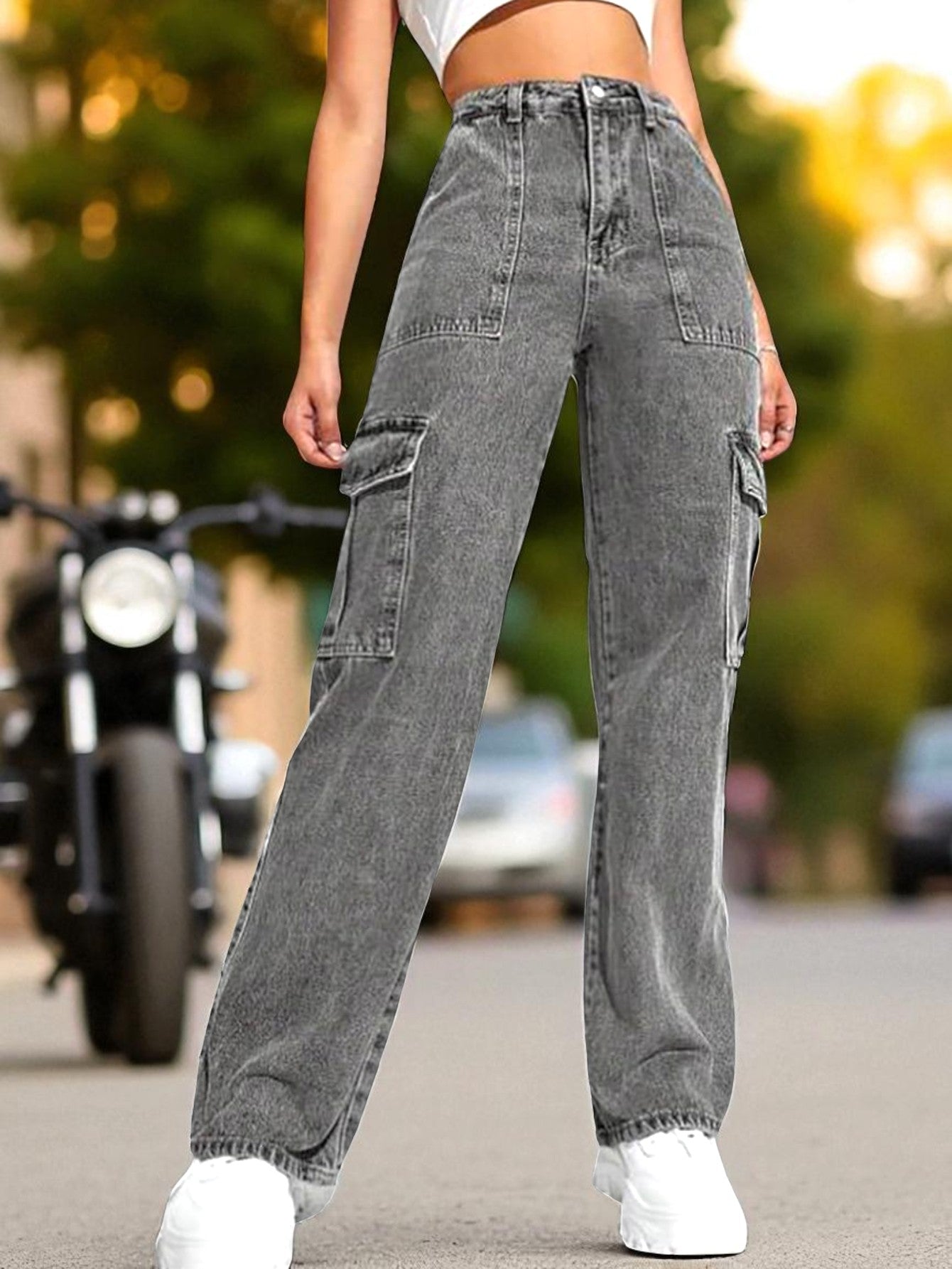 Trailblazer Cargo Denim Jeans