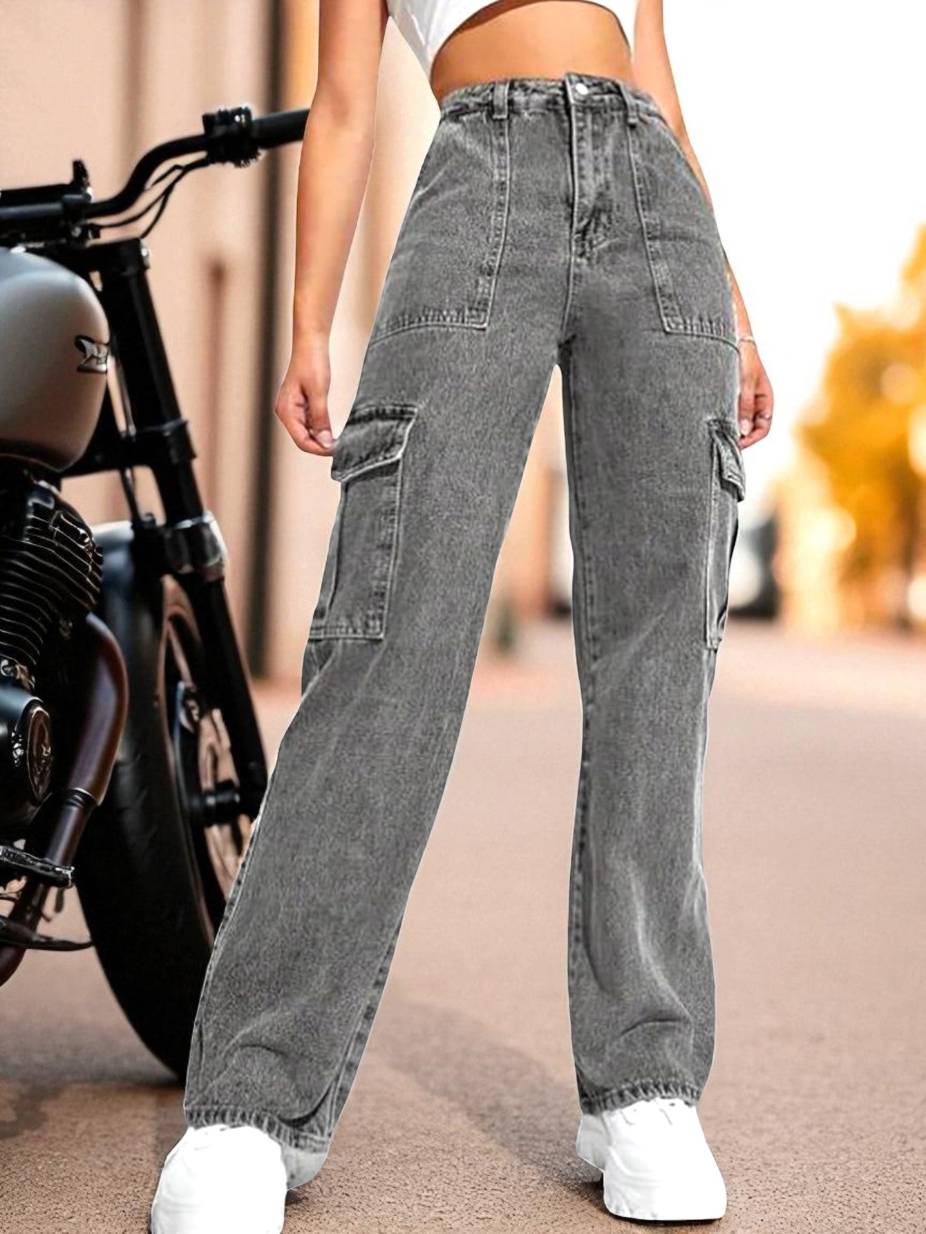 Trailblazer Cargo Denim Jeans
