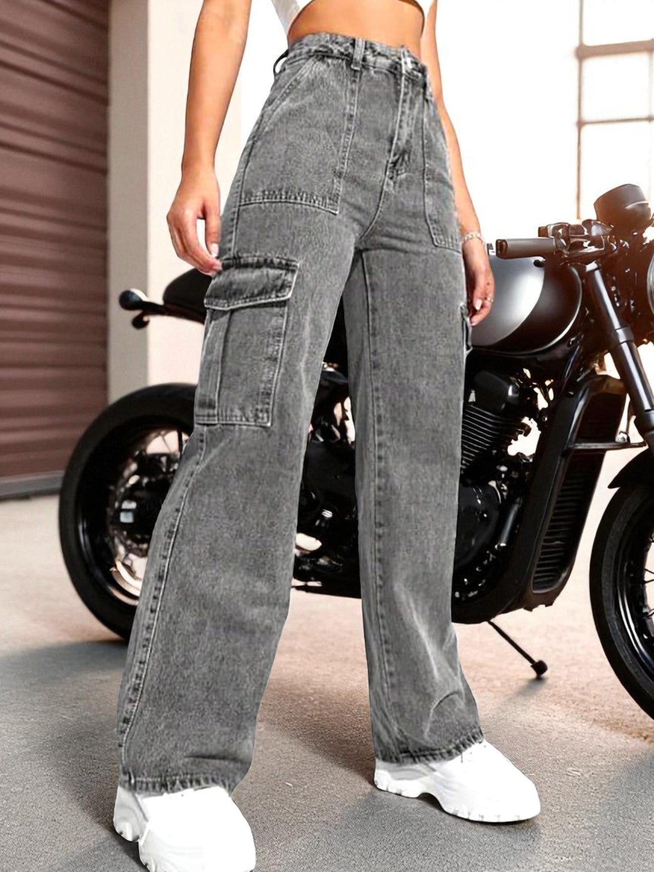 Trailblazer Cargo Denim Jeans