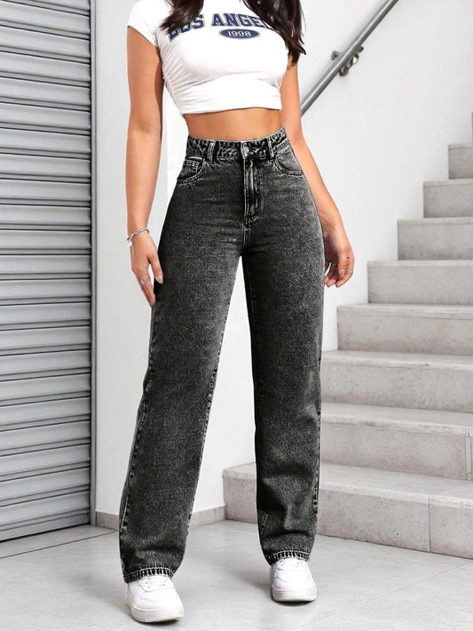 Dark Drift Straight Fit Denim