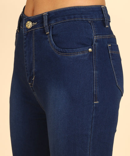 Blue Curvy Comfort Slim Jeans