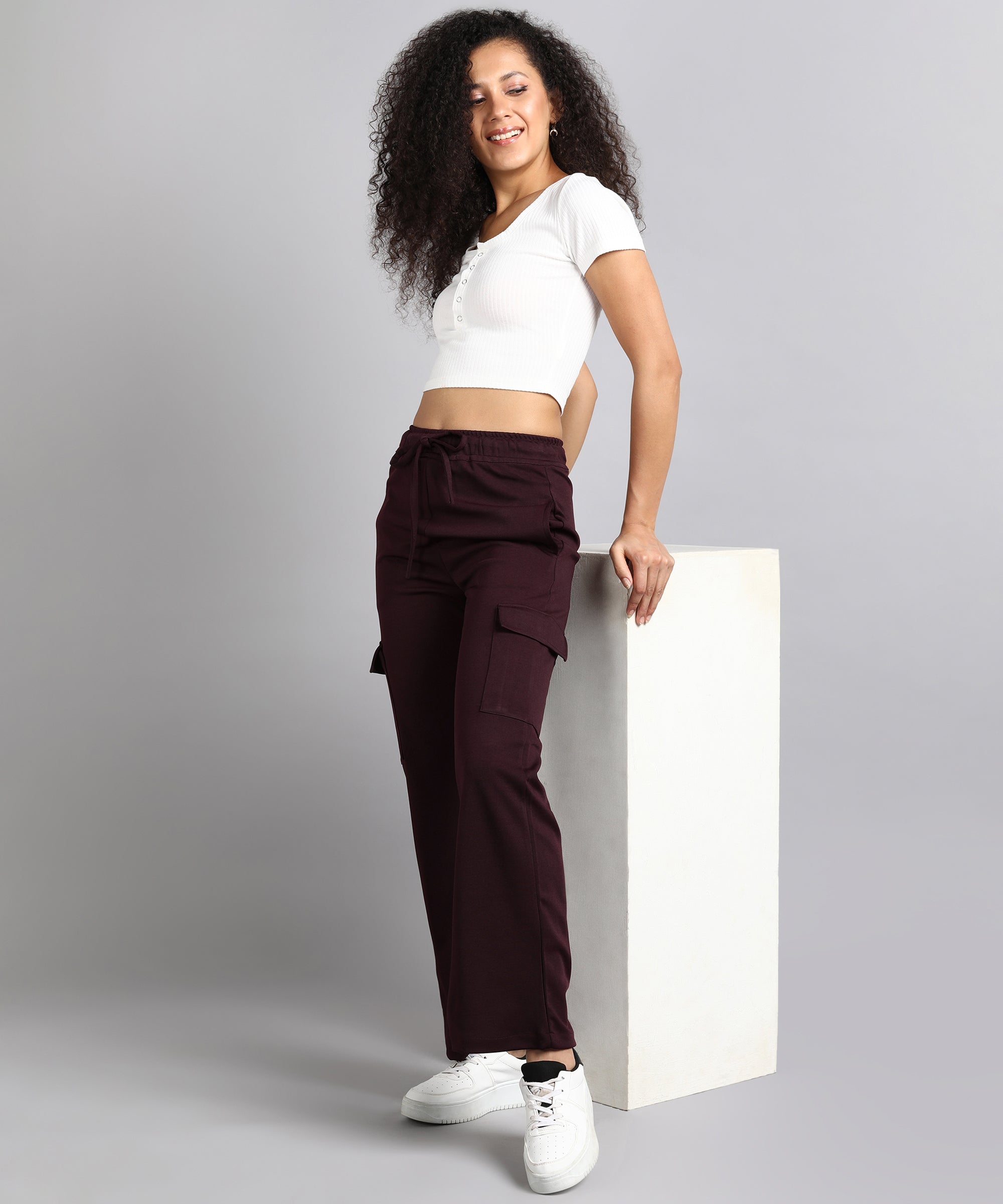 Fall Outfit Series - Gray and Burgundy | Burgundy pants outfit, Maroon pants  outfit, Fall outfits
