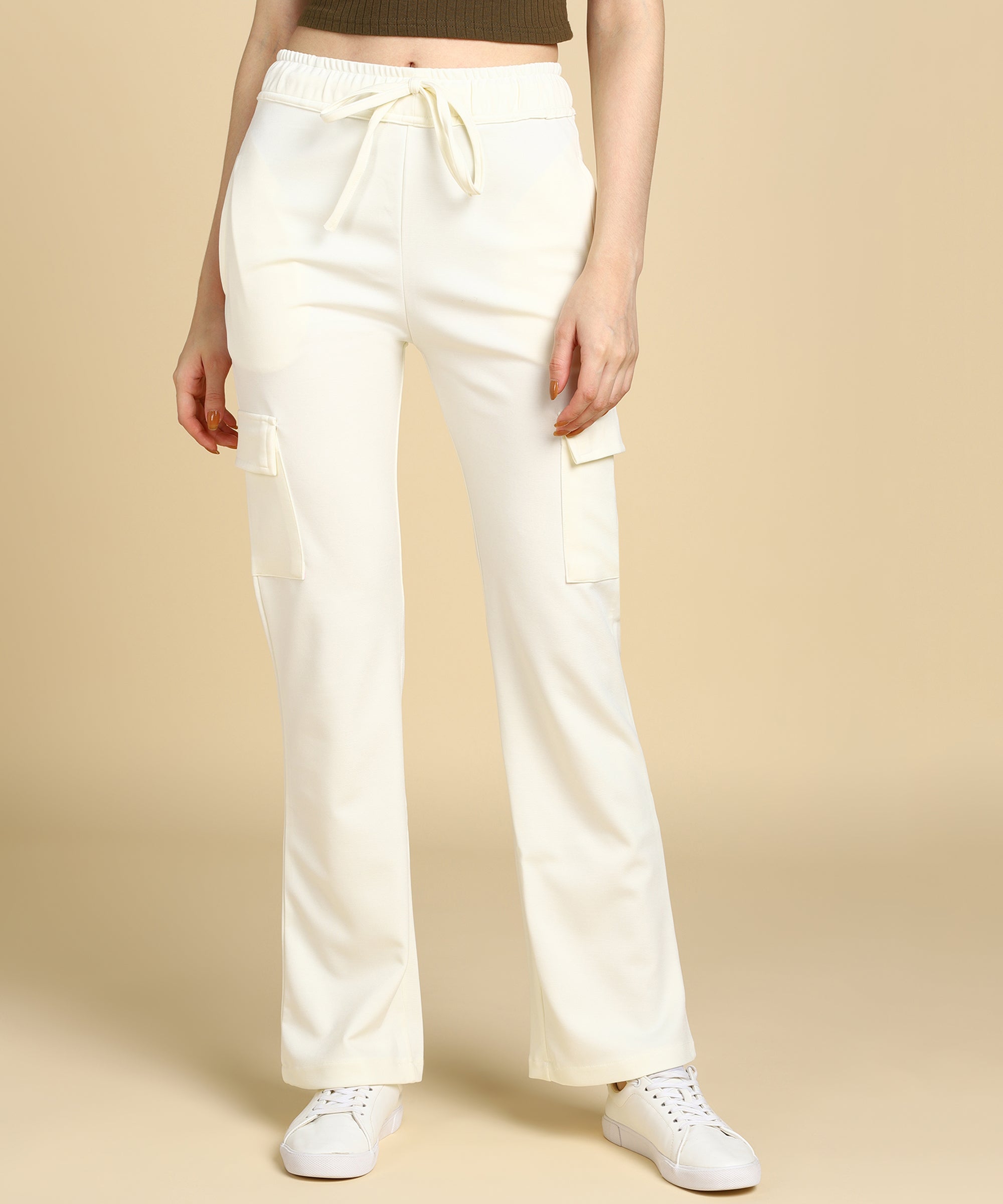 New Women Casual Loose High Waist Wide Leg Pants Spring Summer Female  Floor-Length White Suits Pants Ladies Long Trousers